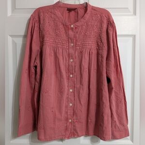 NWT Style & Co Women's Long Sleeve Shirt